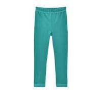 GAIREG Leggings da danza per ragazze verde acqua | Leggings con stampa per ragazze attive: gestione dell'umidità, stile esterno senza cuciture