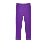 GAIREG Leggings da ragazza a lunghezza intera Indaco | Leggings da danza per ragazze: vita elasticizzata, facili da indossare, stampa laterale continua