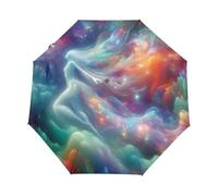 GAIREG Nebula Ombrello compatto, ombrello automatico leggero da donna, ombrelli per pioggia taglia unica