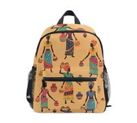 GAIREG Zaino colorato da donna africana con targhetta per nome, mini zaino da viaggio, Donne africane colorate, 6-8 Years, Zaini Carino