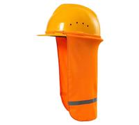 Gaiter Del Collo - Hardhat Neck Shade | Visore Da Sole Traspirante Ad Alta Visibilità Per I Caschi | Protezione UV E Prevenzione Dei Colpi Di Calore | Obelle Leggero Per La Sicurezza Del Lavoro