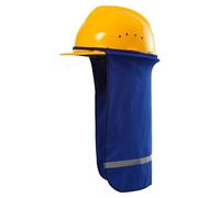 Gaiter Del Collo - Hardhat Neck Shade | Visore Da Sole Traspirante Ad Alta Visibilità Per I Caschi | Protezione UV E Prevenzione Dei Colpi Di Calore | Obelle Leggero Per La Sicurezza Del Lavoro