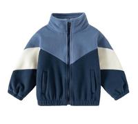 Gajaous Giacca in pile polare per bambini Toddler, giacca calda a maniche lunghe con zip intera per neonati maschi, capispalla per autunno primavera inverno