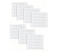 GAJUS Punti Adesivi Doppia Faccia 280 Pezzi, 13x8 mm Trasparenti e Rimovibili per Casa e Ufficio, Piccoli Adesivi con Supporto su Entrambi i Lati per Applicazioni Domestiche e Professionali