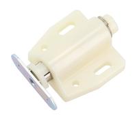 GAJUST 10 pezzi buttafuori per ante di armadietti, chiudiporta a pressione a molla per armadio, armadio, mobili da cucina, hardware (colore: beige)