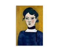 GAJUST Ritratto di Marguerite Ritratto di Marguerite dipinto da Henri Matisse circa 1907., Stampa su tela poster artistico; senza cornice; 20 x 30 cm