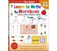 Gakken early childhood experts Play Smart Learn to Write Workbook (Tascabile)
