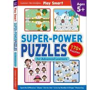 Gakken early childhood Play Smart Super-Power Puzzles for Advanced (Tascabile)
