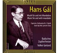 Hans Gal Gal: Music for and with Mandolin / Capriccio Sinfonietta (CD)