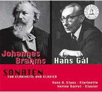 Gal Hans - Sonata Per Clarinetto N.1 Op.120 N.1, N.2 Op.120 N.2