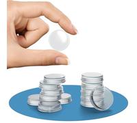 GALACE Fermaporta Adesivo da Muro Bianco [6 pezzi] - 20mm Paracolpi Porta per Proteggere Pareti - Gommini per Porte come Fermaporta da Pavimento o da Maniglia - Proteggi Maniglia Porta - Ferma Porte