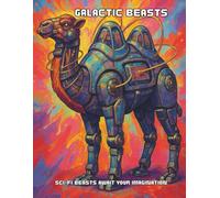 Galactic Beasts - Sci-Fi Beasts Await Your Imagination: Your Sci-Fi Creature Journal: 50 Beasts to Color and Imagine