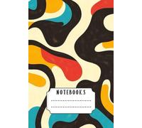 Galactic Bloom Liquid Notebook: Lined Journal for Big Dreams: Cosmic Abstract Cover - Perfect for Visions, Goals & Exploring the Cosmos