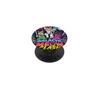 Galactic Funny Clash Space Cats Illustration Graphic Cartoon PopSockets PopGrip Adesivo