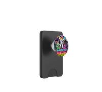 Galactic Funny Clash Space Cats Illustration Graphic Cartoon PopSockets PopWallet per MagSafe