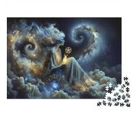 Galactic Goddess Celestial Magic Jigsaw Puzzle Impossibili 1000Pcs Decorazione Per La Casa. Rilassamento E Intelligence Per Adulti E Bambini Da 12 Anni 70x50cm/1000pcs