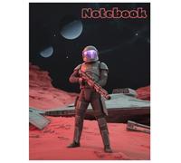 Galactic Mission: Sci-Fi Notebook for Space Explorers: A Lined 8.5 x 11 inch Notebook - Perfect for Sci-Fi Fans, Gamers, and Writers of the Future