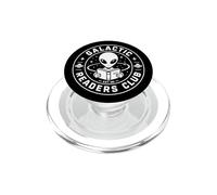 Galactic Readers Club Alien Reading Book UFO UAP Spazio PopSockets PopGrip per MagSafe