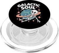 Galactic Soul Carino Scheletro Galleggiante nello Spazio PopSockets PopGrip per MagSafe