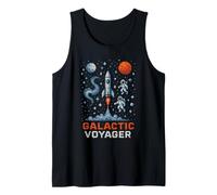 Galactic Voyager Space Explorer Astronomy Uomo Canotta