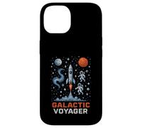 Galactic Voyager Space Explorer Astronomy Uomo Custodia per iPhone 14