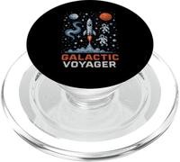 Galactic Voyager Space Explorer Astronomy Uomo PopSockets PopGrip per MagSafe