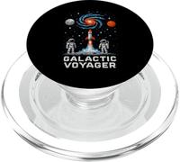 Galactic Voyager Space Explorer Astronomy Uomo PopSockets PopGrip per MagSafe