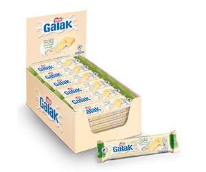 GALAK PoPri Barretta Cioccolato Bianco con Cereali, 36 Barrette da 40g (1,44kg)