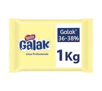 NESTLÉ GALAK PROFESSIONALE Cioccolato Bianco, Blocco 1kg