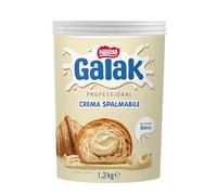 GALAK PROFESSIONALE Crema Spalmabile al Cioccolato Bianco, Secchiello 1,2kg