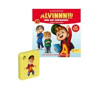 Galakto Audio Token: Alvinnn!!! e i Chipmunks - L'orsacchiotto parlante & 5 altri episodi, gioco per bambini dai 6 anni in su, tempo di gioco circa 80 minuti