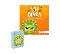 Galakto Token audio: 101 creature fantastiche - 101 dinosauri e tutto ciò che devi sapere su di loro!, gioco acustico per bambini dai 4 anni in su, tempo di gioco, circa 30 minuti