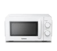Galanz Microonde 20L, 700W Solo Microonde con manopola meccanica, 6 livelli di potenza, timer da 30 minuti, piastra girevole in vetro per una facile pulizia, facile da usare, bianco, P70J20J-P5