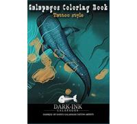 Galapagos Coloring book: Dark ink