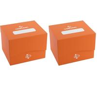 Galápagos Jogos Gamegenic- Storage_Box Accessori, Nessun Modello, Colore Arancione, GGS25085ML (Confezione da 2)