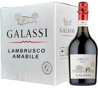Galassi Lambrusco Emilia I.G.T. Amabile (Confezione da 6)