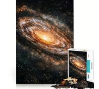 Galassia a spirale nello spazio, puzzle da 1000 pezzi per adolescenti, sfida per la mente, attività per la casa, dimensioni chiare, regalo affettuoso 38x52cm