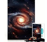 Galassia a spirale nello spazio - Puzzle per adulti da 1000 pezzi - Rompicapo per la casa - Immagine da assemblare - Regalo memorabile 38x52cm