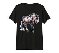 Galassia Cavallo Pianeti Universo Maglietta Premium