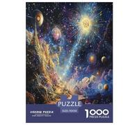 Galassia Cosmicoa 1000 Pezzi Universo Puzzle Adulto Jigsaw Per Gioco Familiare Decorazione Interna Unica Gioco Education Regalo Per Amore E Amico Stress Relief Toy 70x50cm/1000pcs