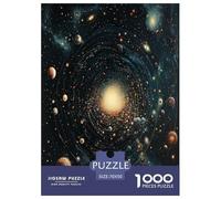 Galassia Cosmicoa 1000 Pezzi Universo Puzzle Jigsaw Adulto Per Gioco Familiare Regalo Per Amore E Amico Decorazione Interna Unica Divertimento Gioco Stress Relief 70x50cm/1000pcs