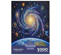 Galassia Cosmicoa Puzzle Adulto Jigsaw Universo 1000 Pezzi Per Gioco Familiare Divertimento Gioco Regalo Per Amore E Amico Decorazione Interna Unica Stress Relief 70x50cm/1000pcs