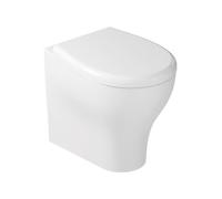 GALASSIA - EDEN VASO WC A TERRA IN CERAMICA BIANCO 36X53 CM. CON SCARICO UNIVERSALE S/P 7213
