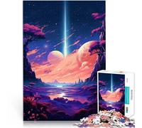 Galassia Spazio e Natura puzzle 1000 pezzi per adulti Giocattoli che creano dipendenza e sfidano l'intelligenza del cervello regali per amici e familiari 38x26cm