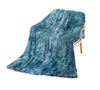 Galatée Elegante e romantica, coperta confortevole, colore arcobaleno, di alta qualità, soffice coperta in pile, 160 x 200 cm, coperta in peluche artificiale, morbida, calda, adatta per divano/letto