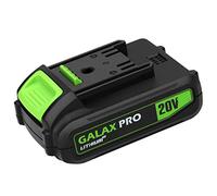 GALAX PRO Originale 20V, 1.3AH, batteria agli ioni di litio,Gestione dinámica della batteria, cicli di ricarica ada,Ricambio per Galax Pro 97630, 97705 e più