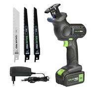 GALAX PRO Sega a Gattuccio 20V 4,0Ah, 3000SPM seghetto alternativo a batteria che comprende 2 lame per il taglio del legno e 1 lama per il taglio del metallo