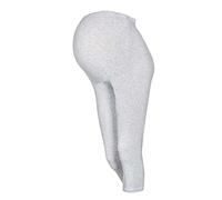 Galaxie 2 Pezzi Capri Pantaloni Premaman 3/4 Legging per Donne Incinte in Cotone, 7, Grigio Chiaro, M