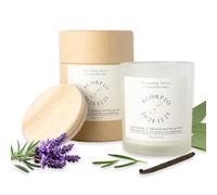 Galaxieregister Candela profumata in vetro con segno zodiacale - Candela personalizzata con note personalizzate & diverse fragranze - Idea regalo per donne (Scorpione)