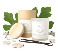 Galaxieregister Candela profumata in vetro con segno zodiacale - Candela personalizzata con note personalizzate e diverse fragranze - Idea regalo per donne (vergine)